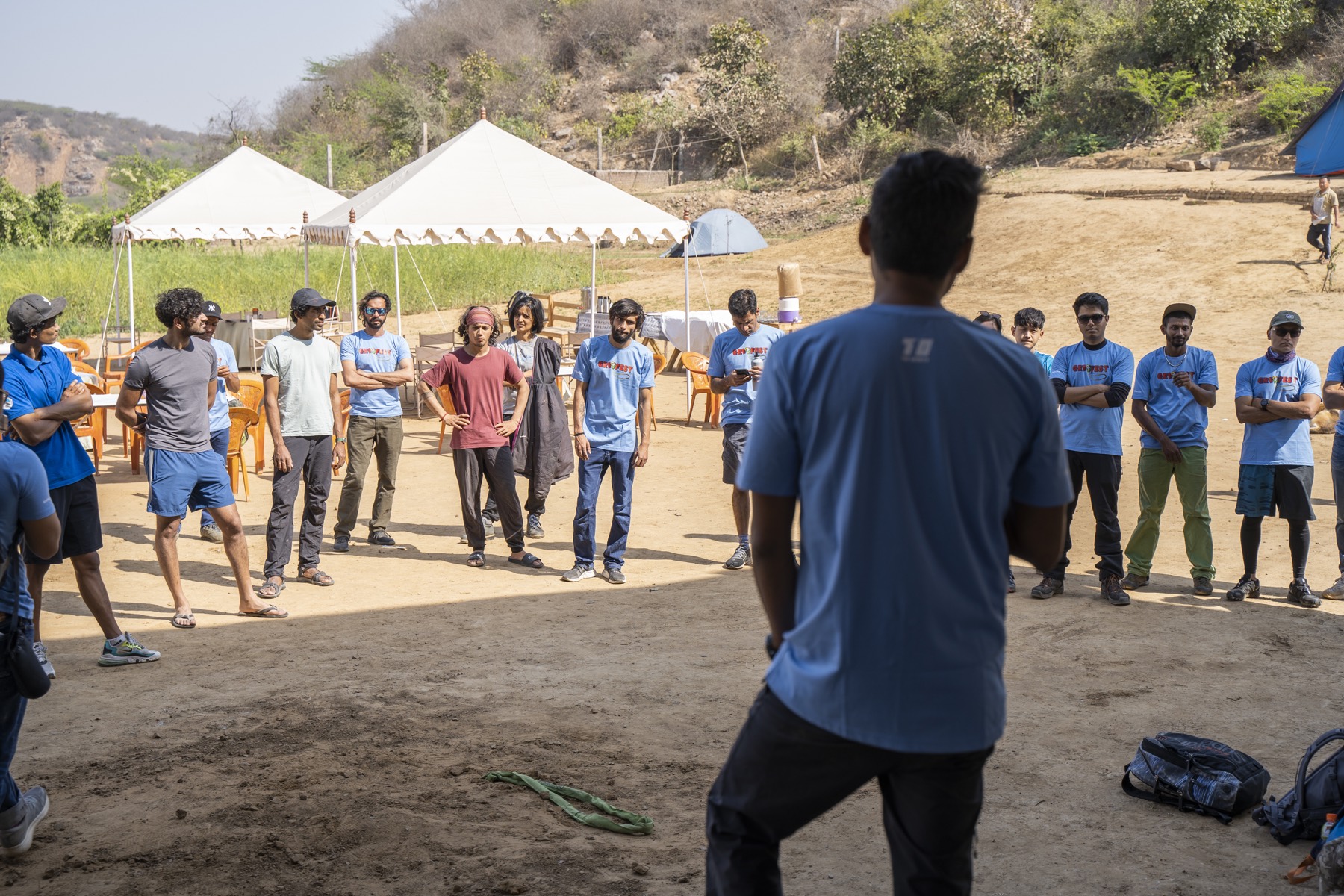 Festival ground at Grit Fest