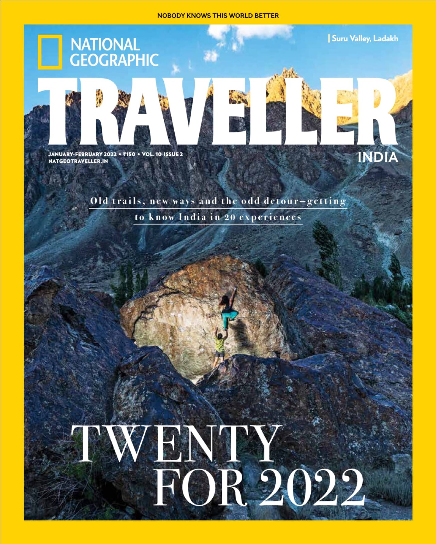 National Geographic Traveller India cover